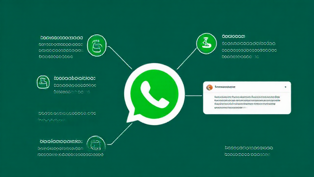 Imagem destacando um aplicativo de otimização e segurança para WhatsApp.