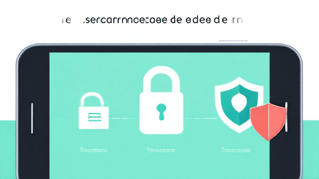 Imagem de um smartphone com aplicativo de segurança ativado, destacando proteção digital.