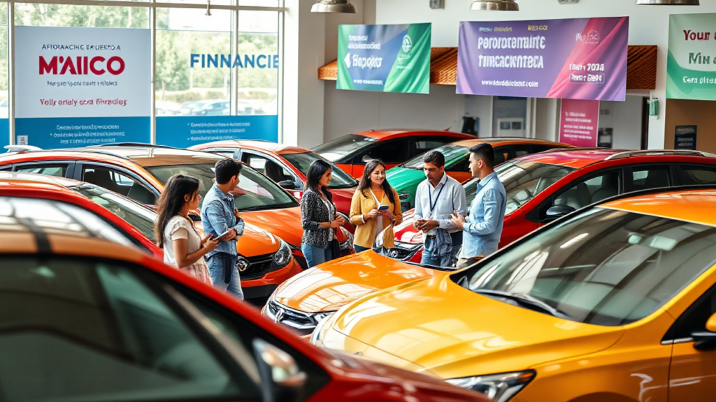 Imagem ilustrativa sobre financiamento de carros no México.