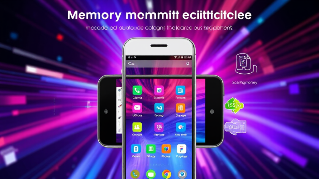 Imagine reprezentativă a aplicațiilor pentru optimizarea memoriei pe telefoanele mobile iPhone și Android.