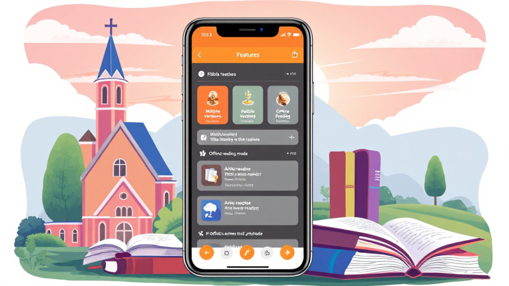 Imagem ilustrativa mostrando aplicativos para ler a Bíblia em dispositivos móveis.