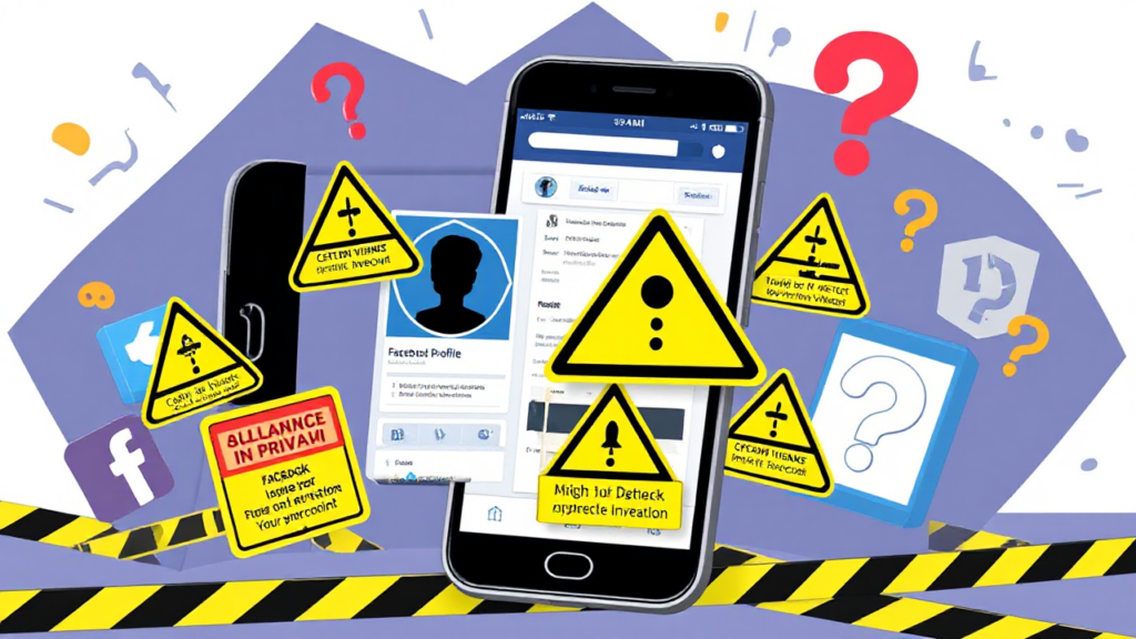 Imagem ilustrativa sobre aplicativos que detectam quem vê seu perfil no Facebook.